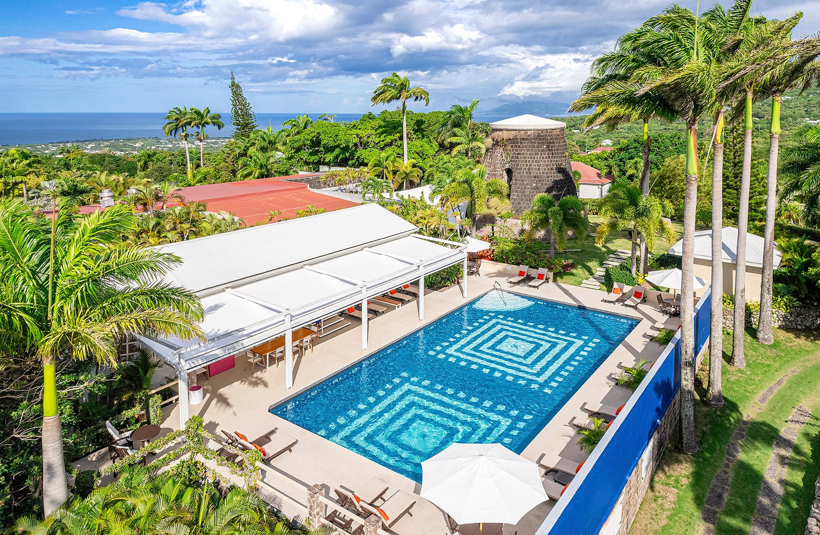 Montpelier Nevis, the pool