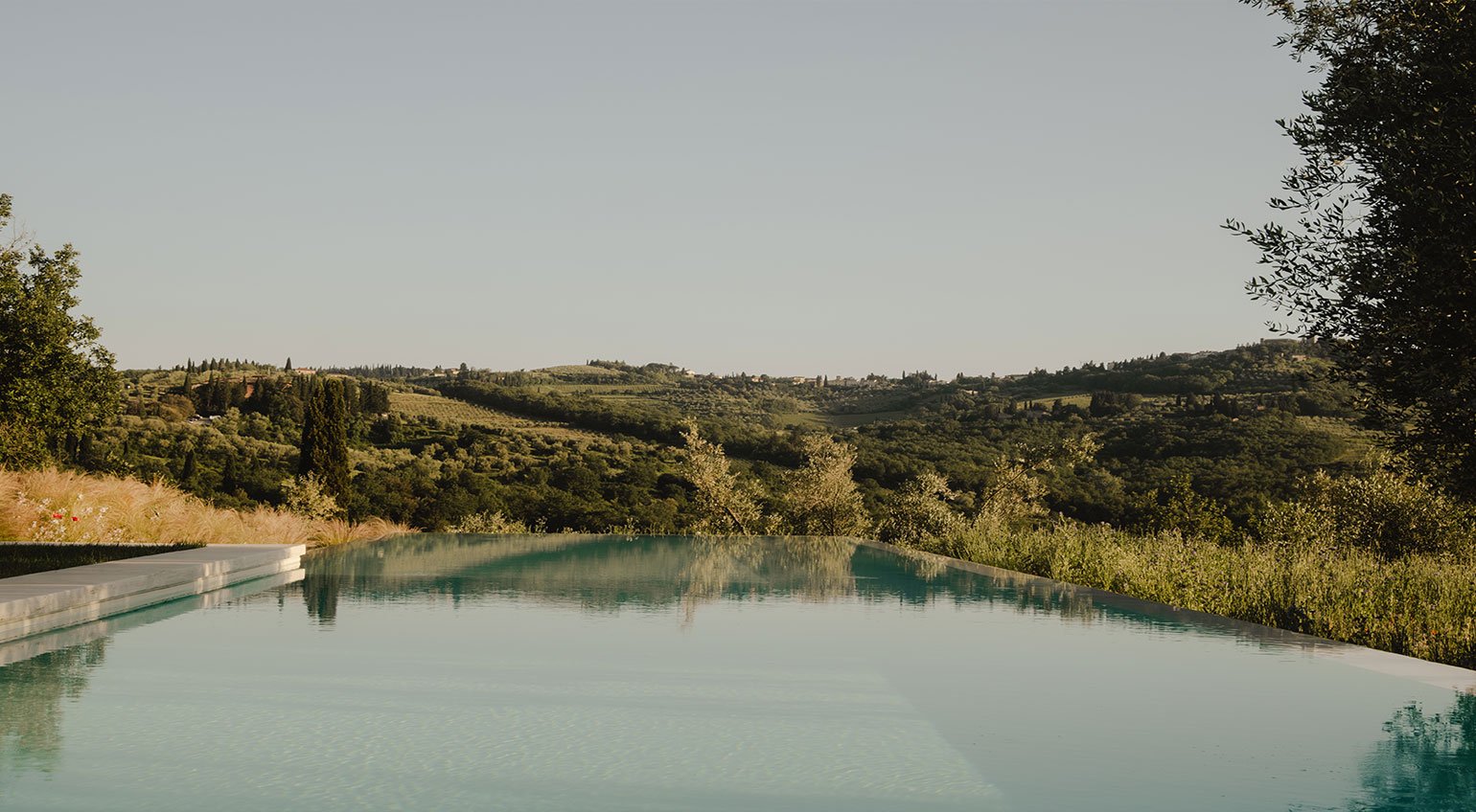 La Darbia in Chianti, the pool