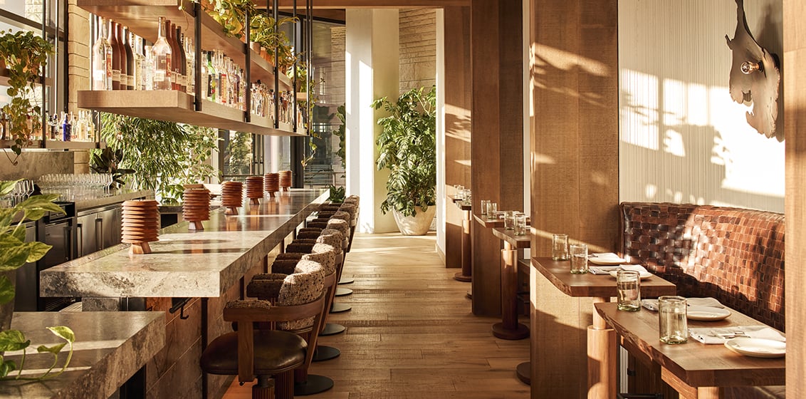 1 Hotel Austin, at the table