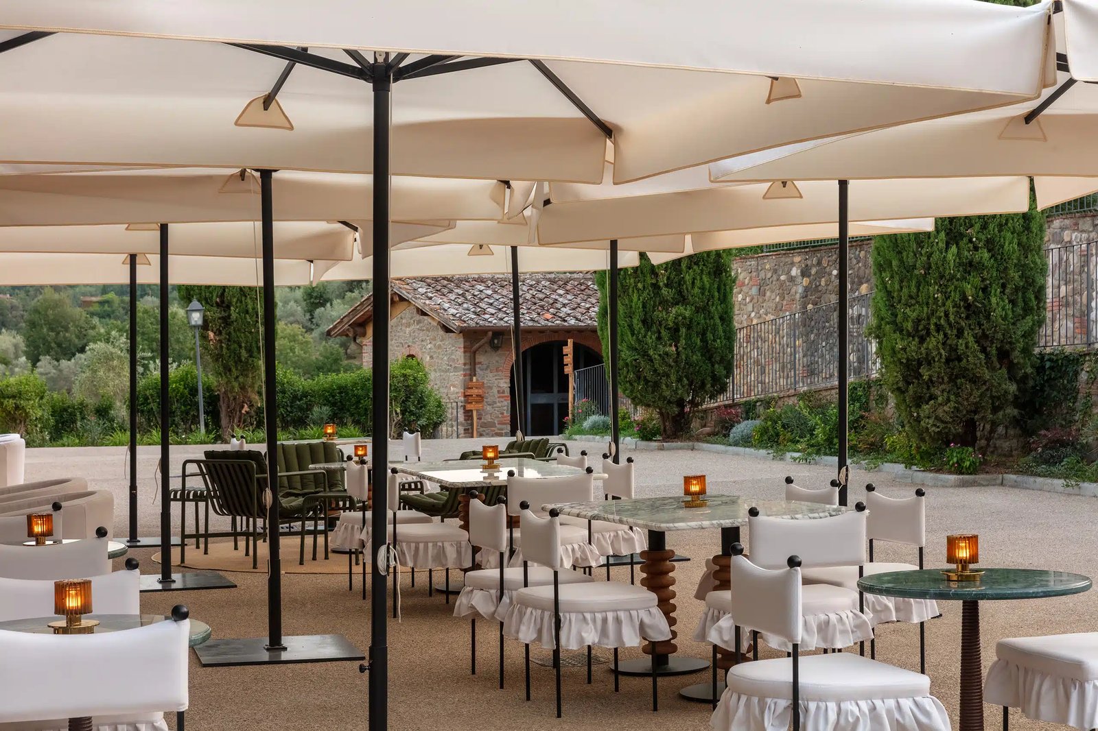 Chapter Chianti Resort, at the table