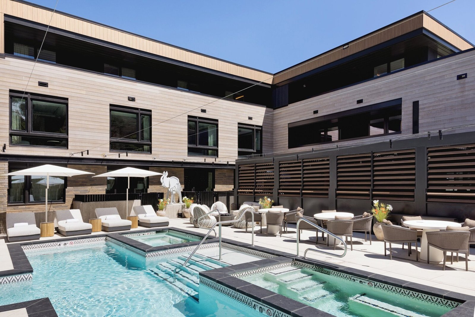 White Elephant Aspen, the pool
