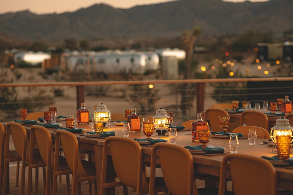 AutoCamp Joshua Tree, at the table