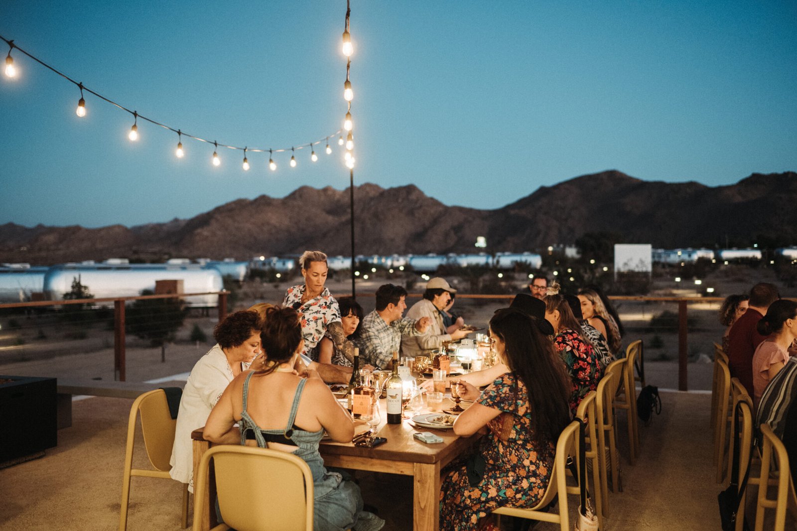 AutoCamp Joshua Tree, at the table