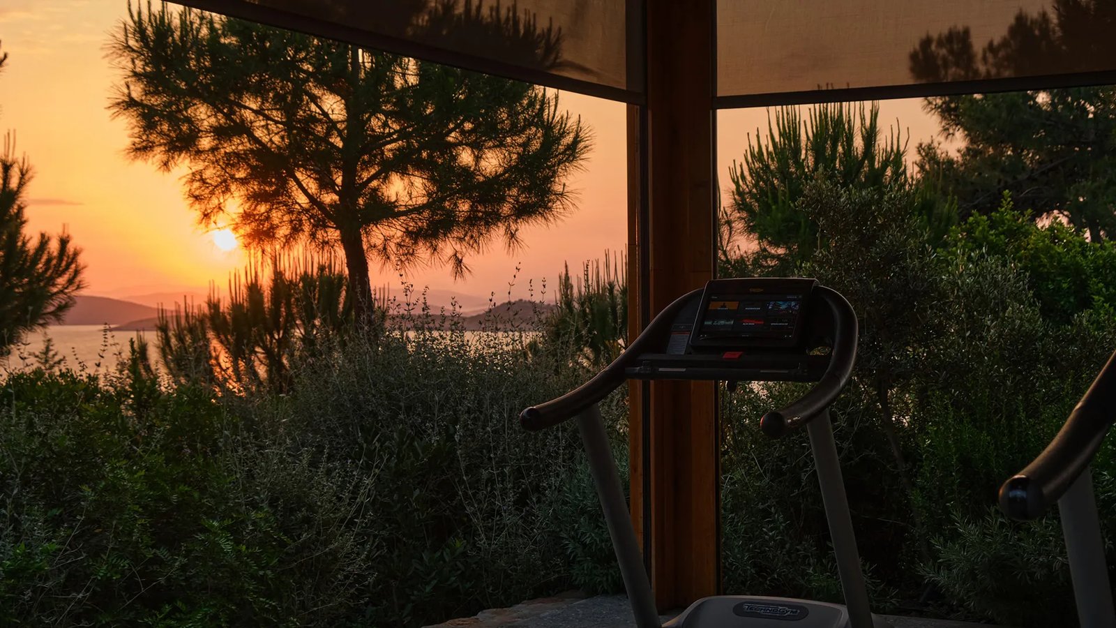 Bodrum Loft, the gym