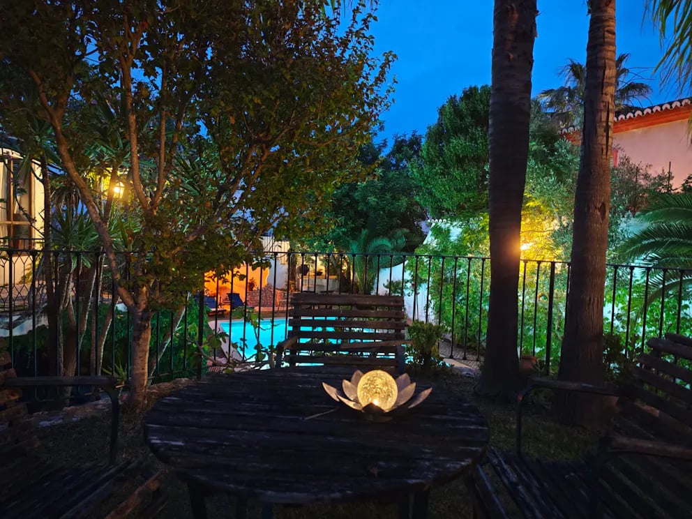 Uma Casa à Beira Sol, the pool