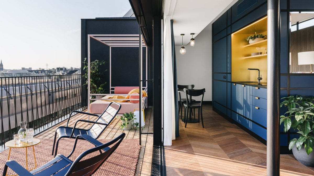Hotel Gilbert, rooms