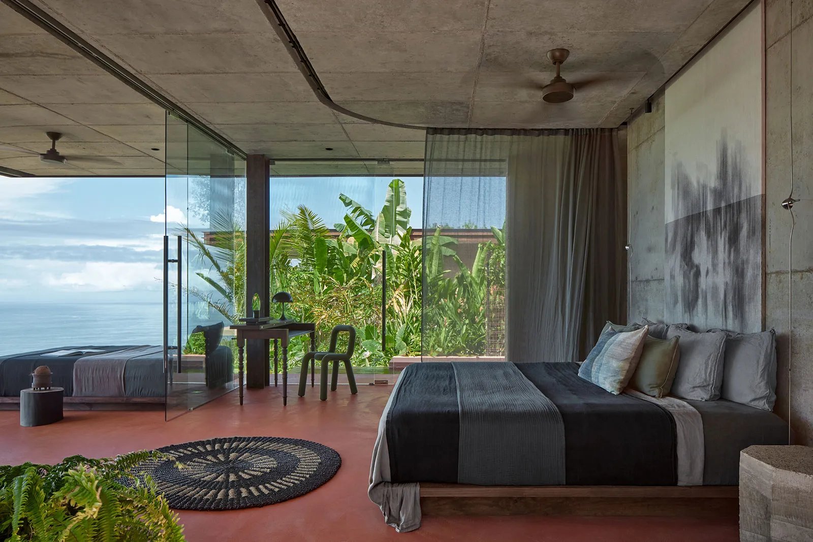 Achioté, rooms