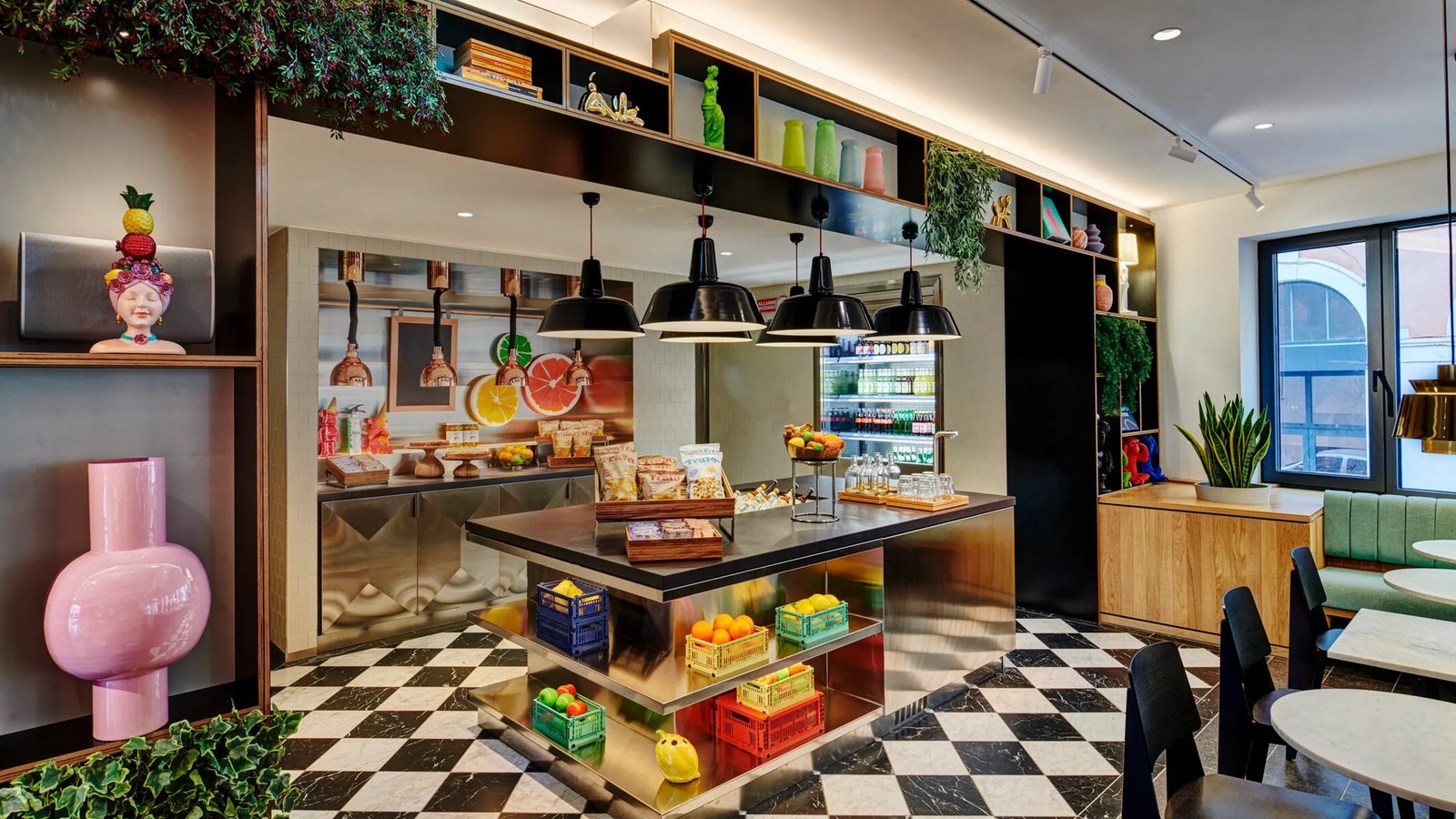 citizenM Roma Isola Tiberina, canteenm