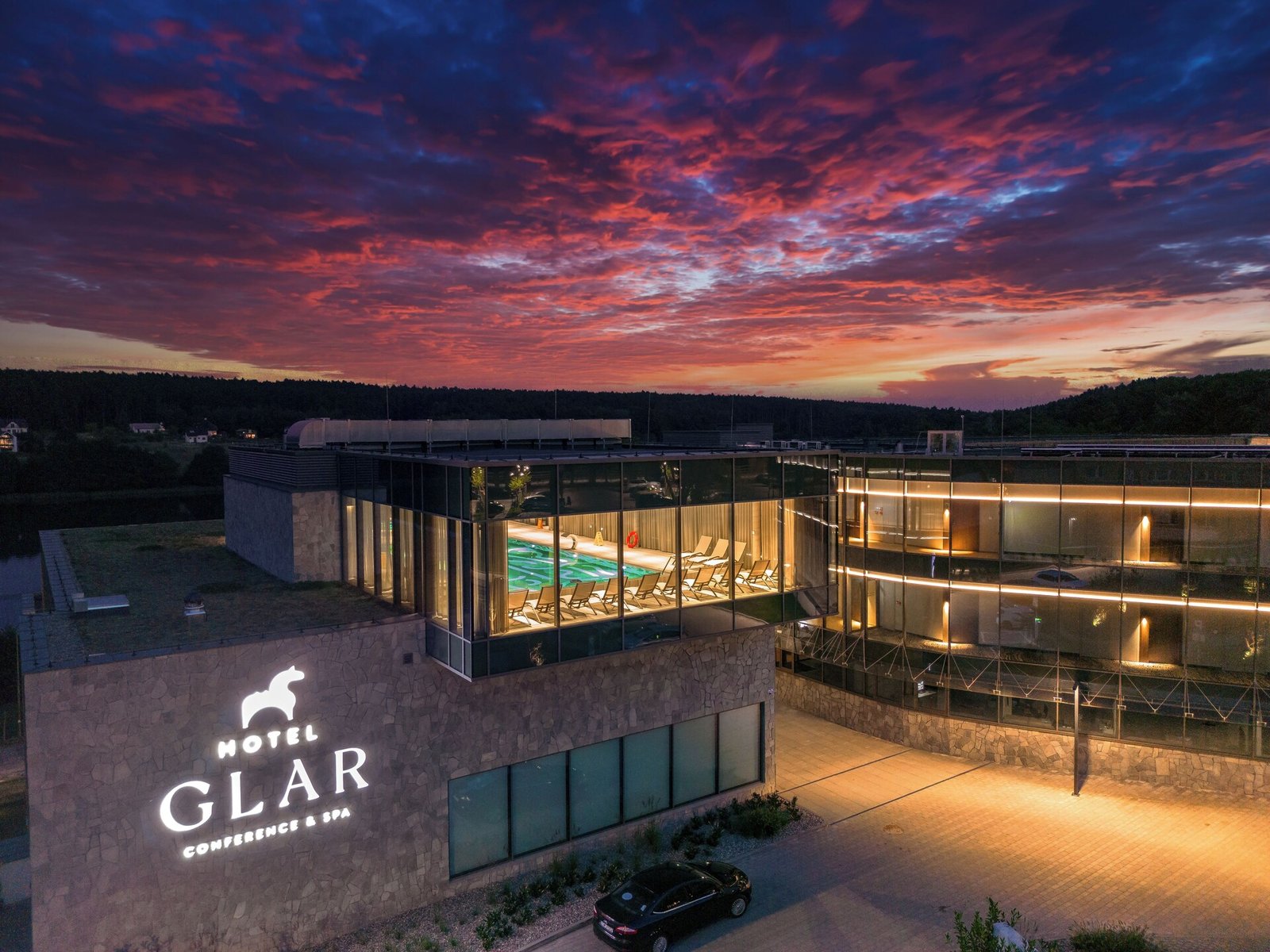 Hotel Glar Conference & Spa, how it began