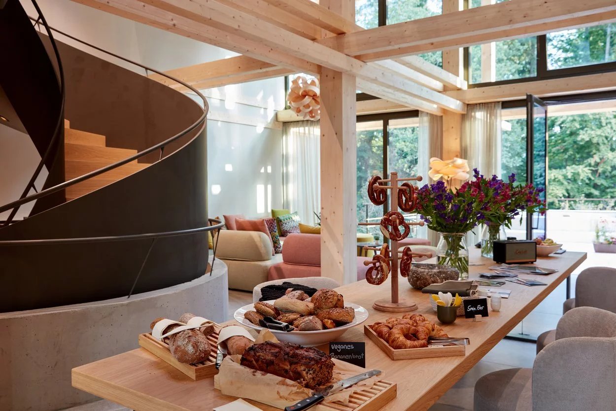 Hotel Bergeblick, at the table
