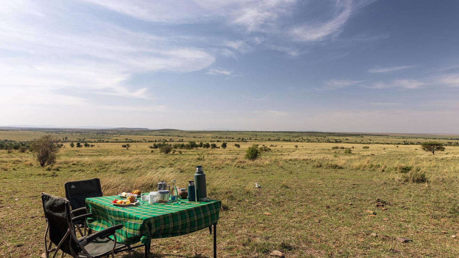 Mahali Mzuri, at the table