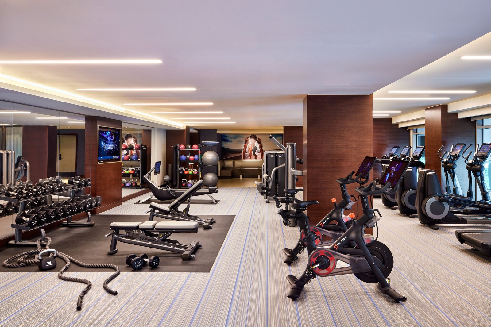 JW Marriott, Anaheim Resort, the gym