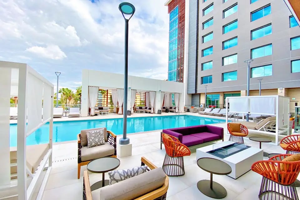 JW Marriott, Anaheim Resort, the pool