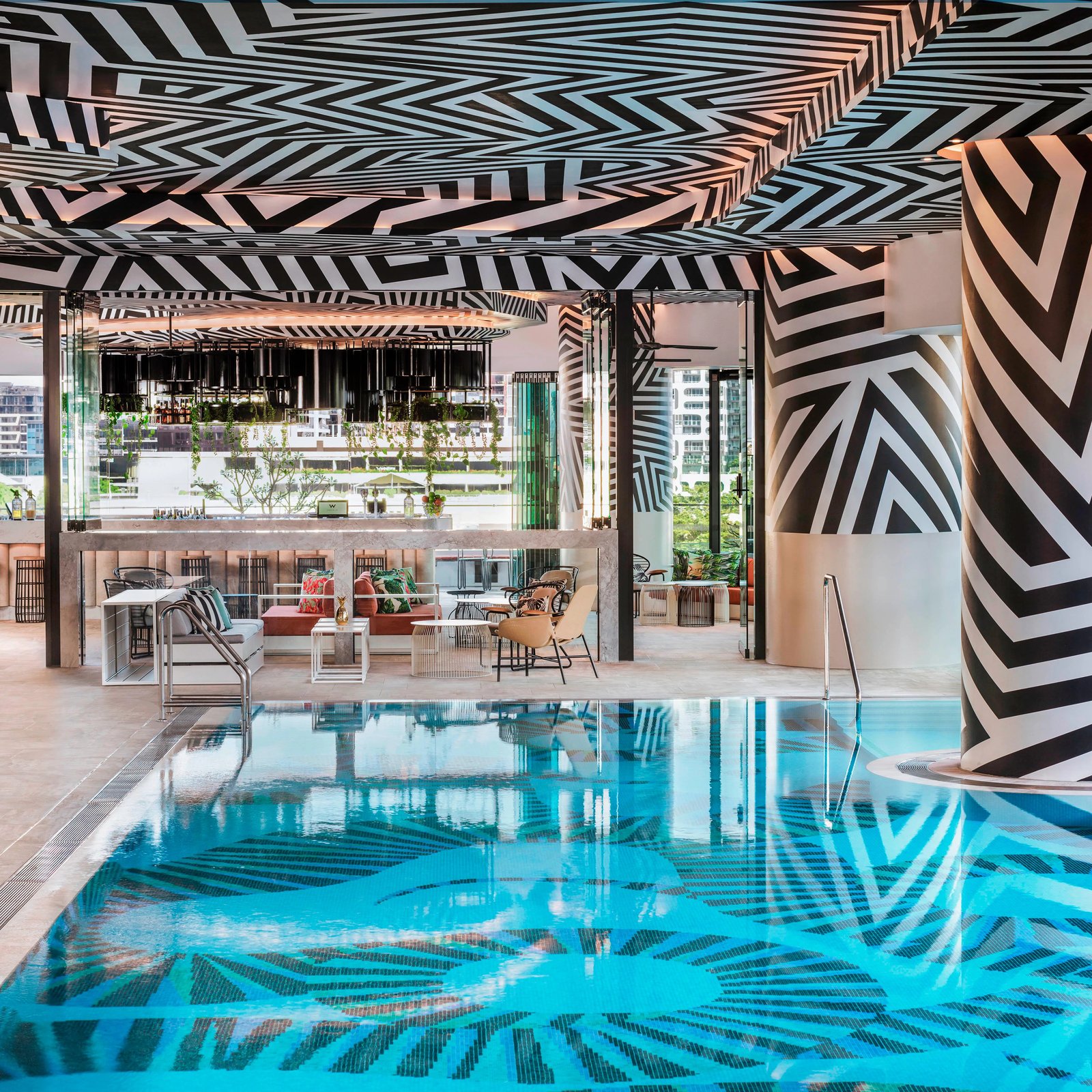 W Brisbane, the pool