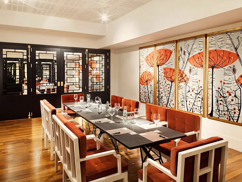 Hotel Pulitzer Buenos Aires, at the table