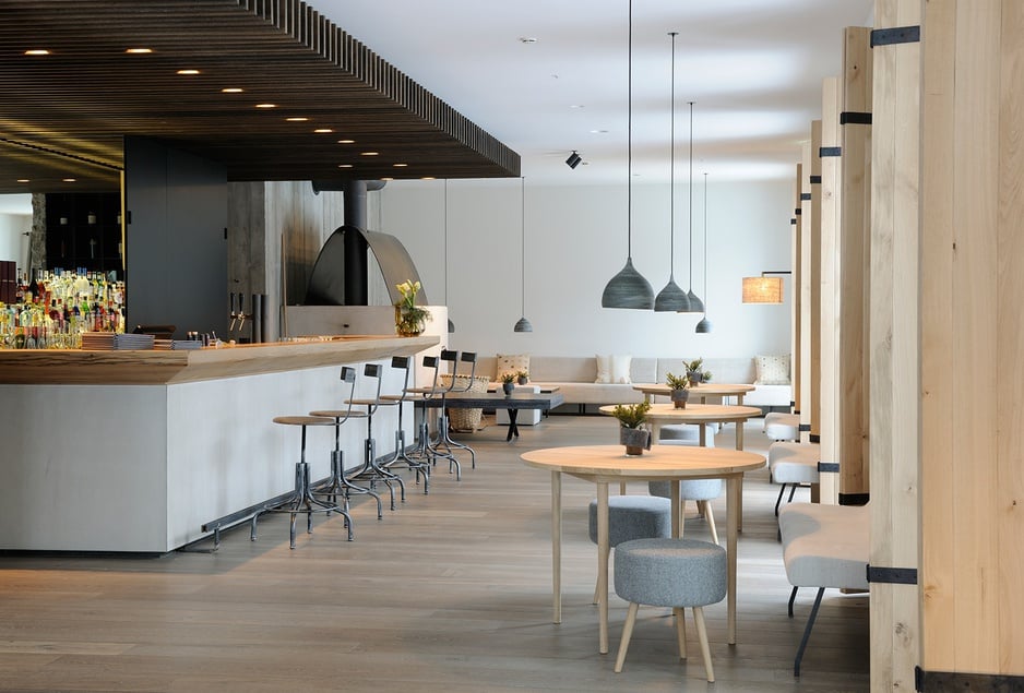 Wiesergut Hotel, at the table