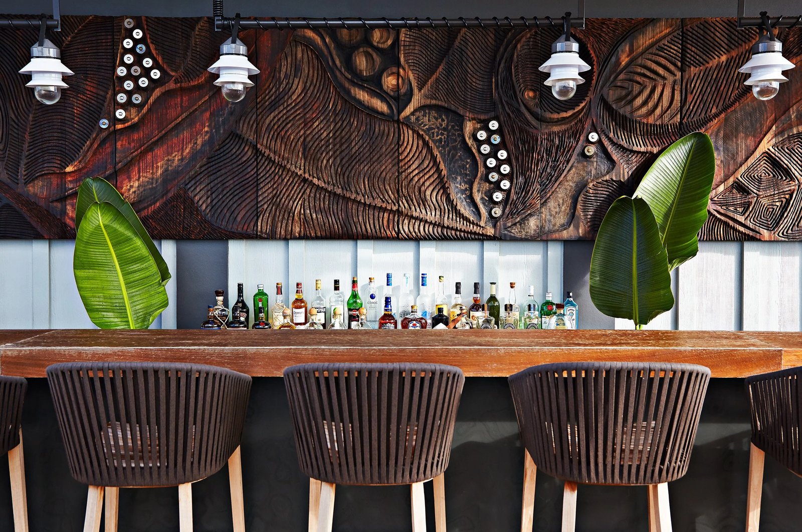 The Island House, at the table