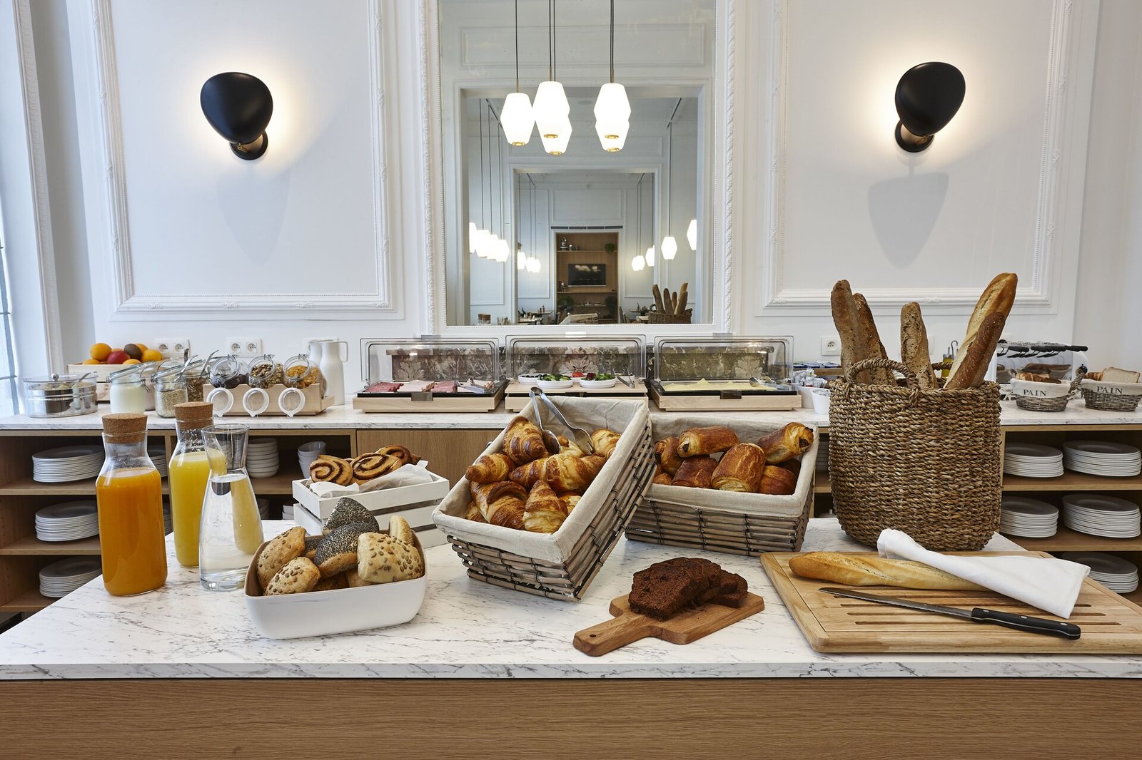 Hygge Hotel, at the table