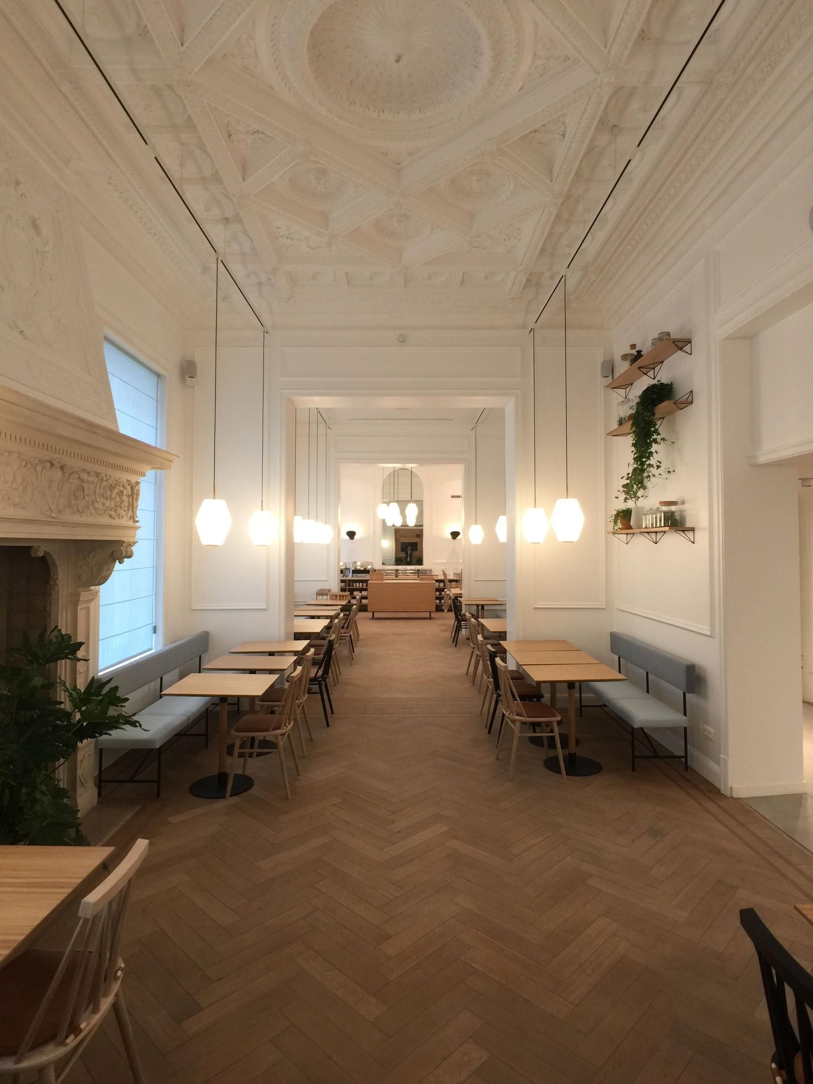 Hygge Hotel, at the table