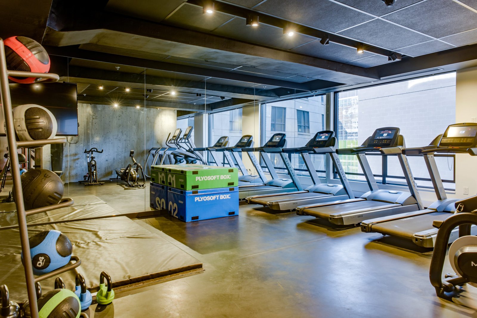 Hotel Monville, the gym