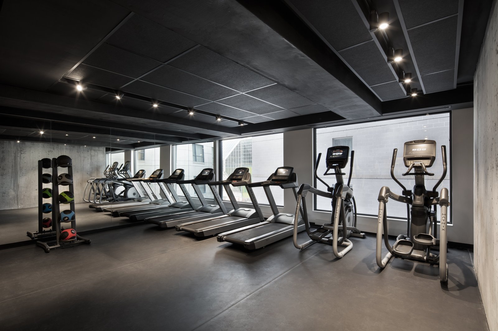 Hotel Monville, the gym