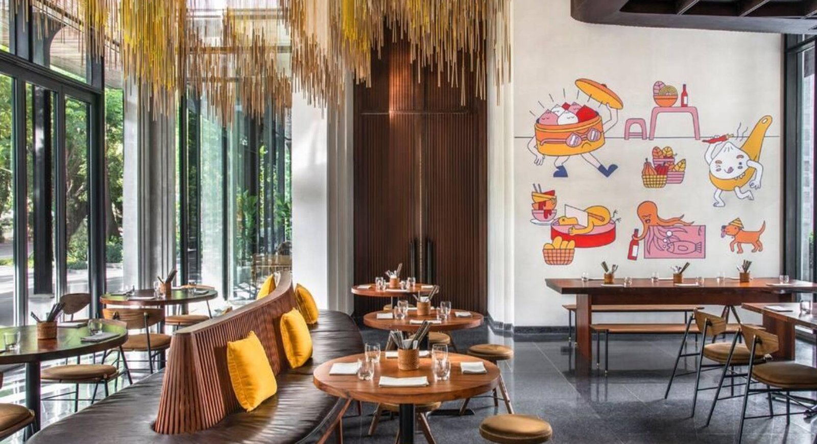 Treeline Urban Resort, at the table
