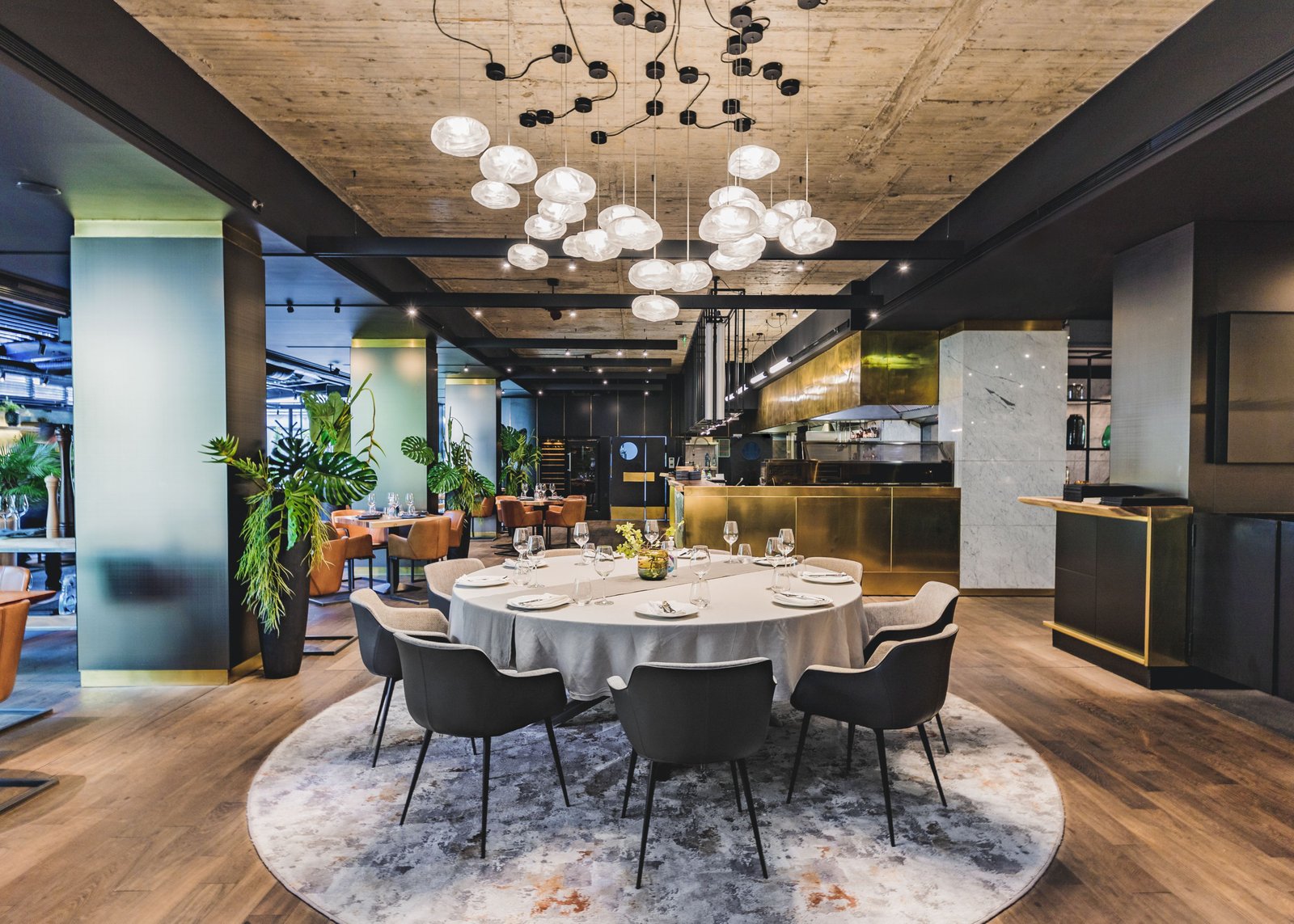 Sense Hotel Sofia, at the table