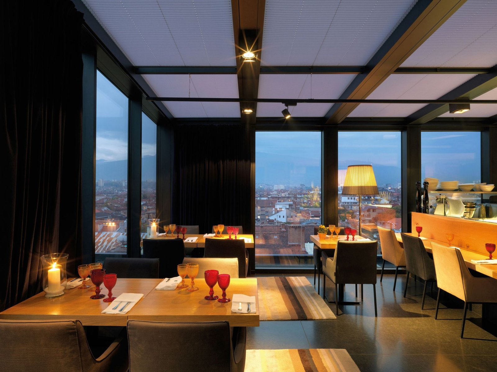 Sense Hotel Sofia, at the table