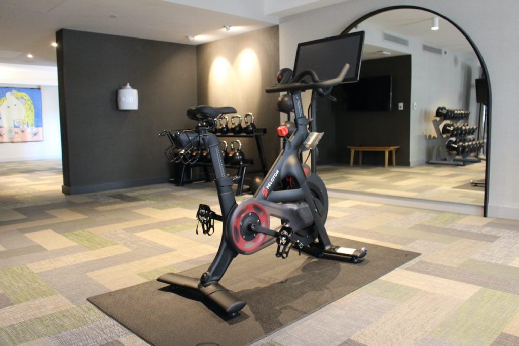 Kimpton Saint George Hotel, the gym