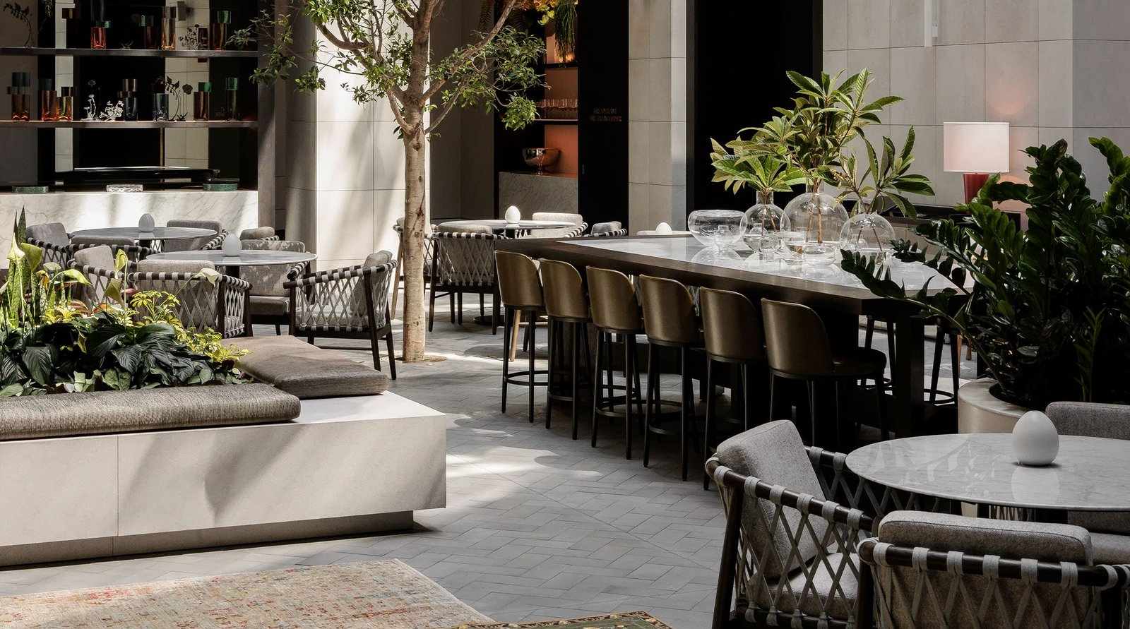 Capella Sydney, at the table