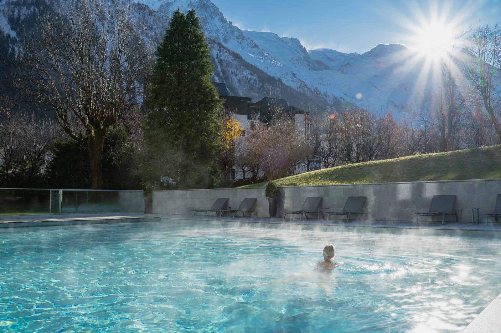 Hôtel Mont-Blanc, the pool