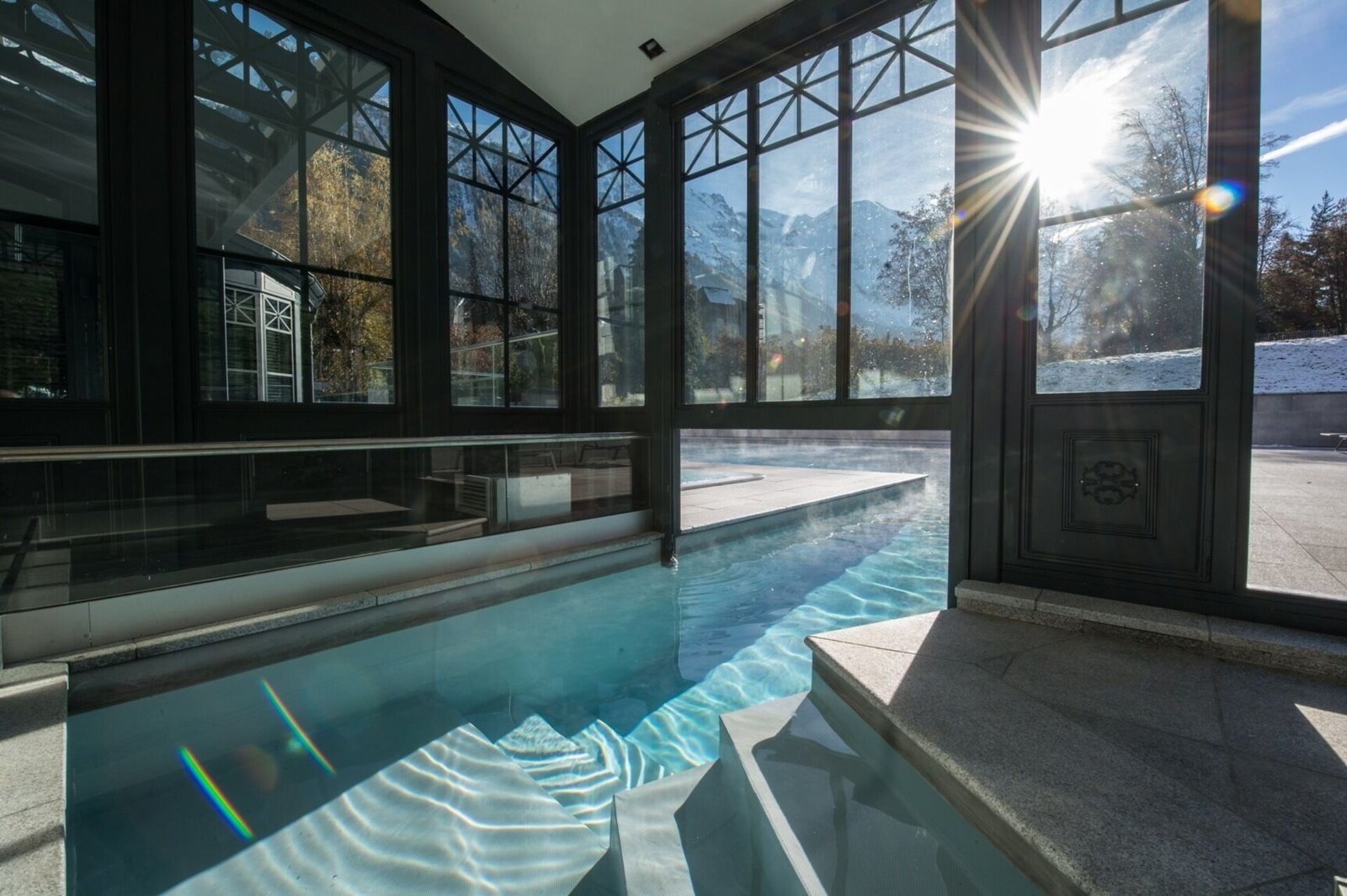 Hôtel Mont-Blanc, the pool