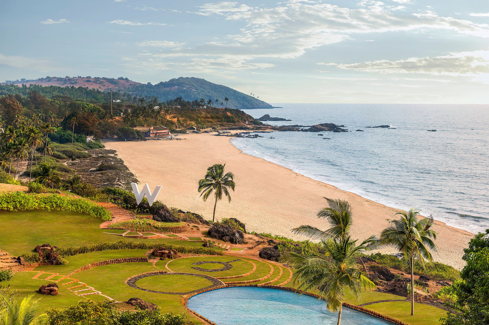 W Goa, the pool