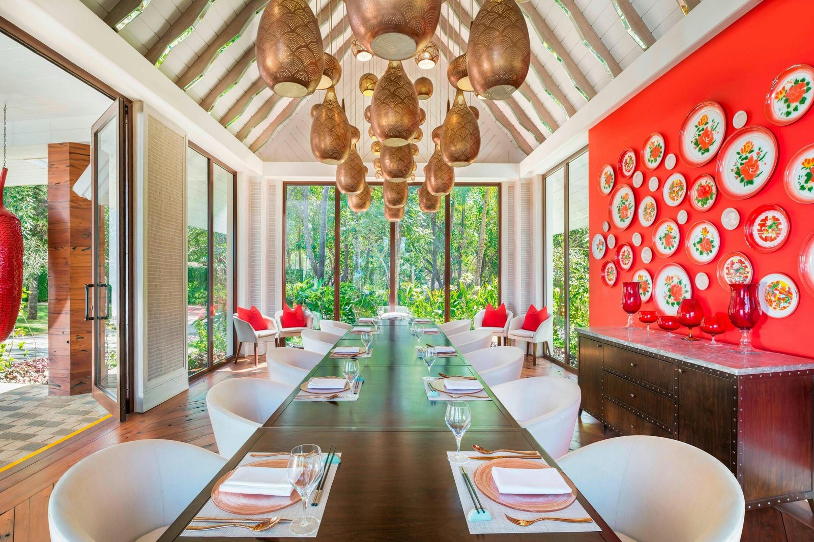 W Goa, the kitchen table