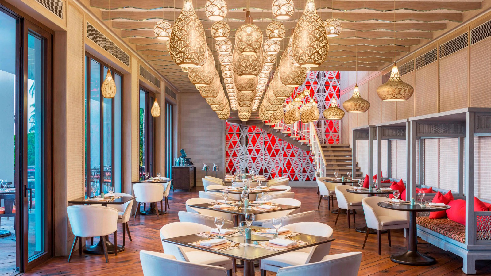 W Goa, the kitchen table