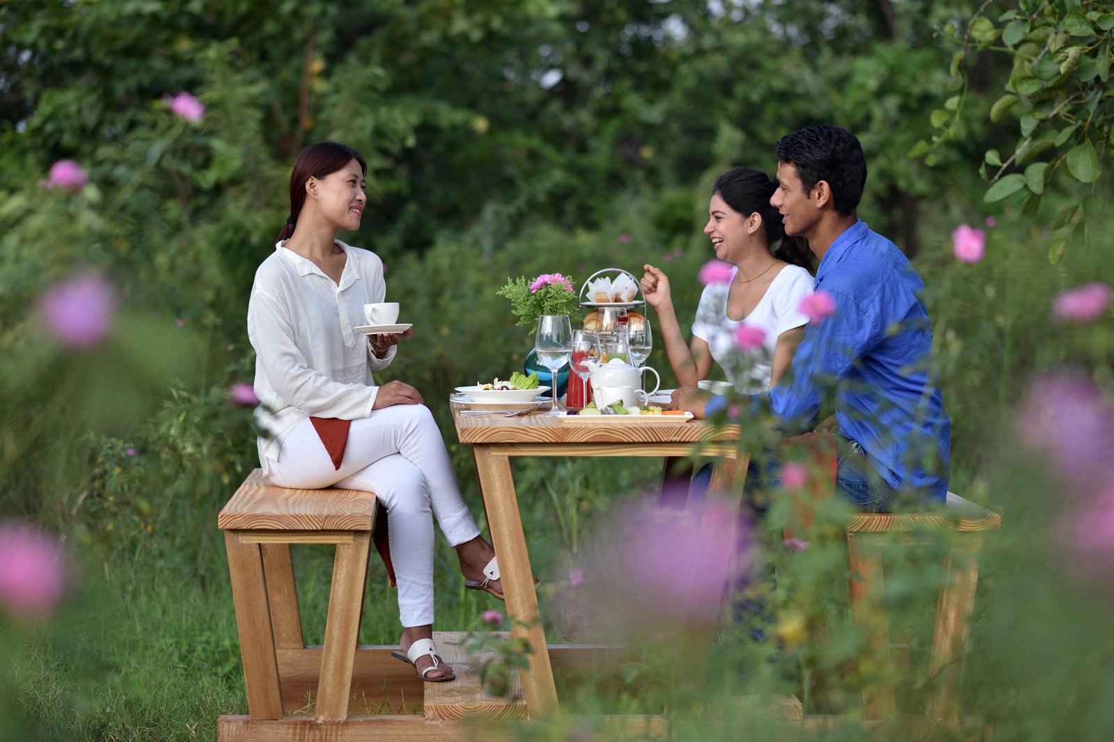 The Westin Pushkar Resort & Spa, at the table