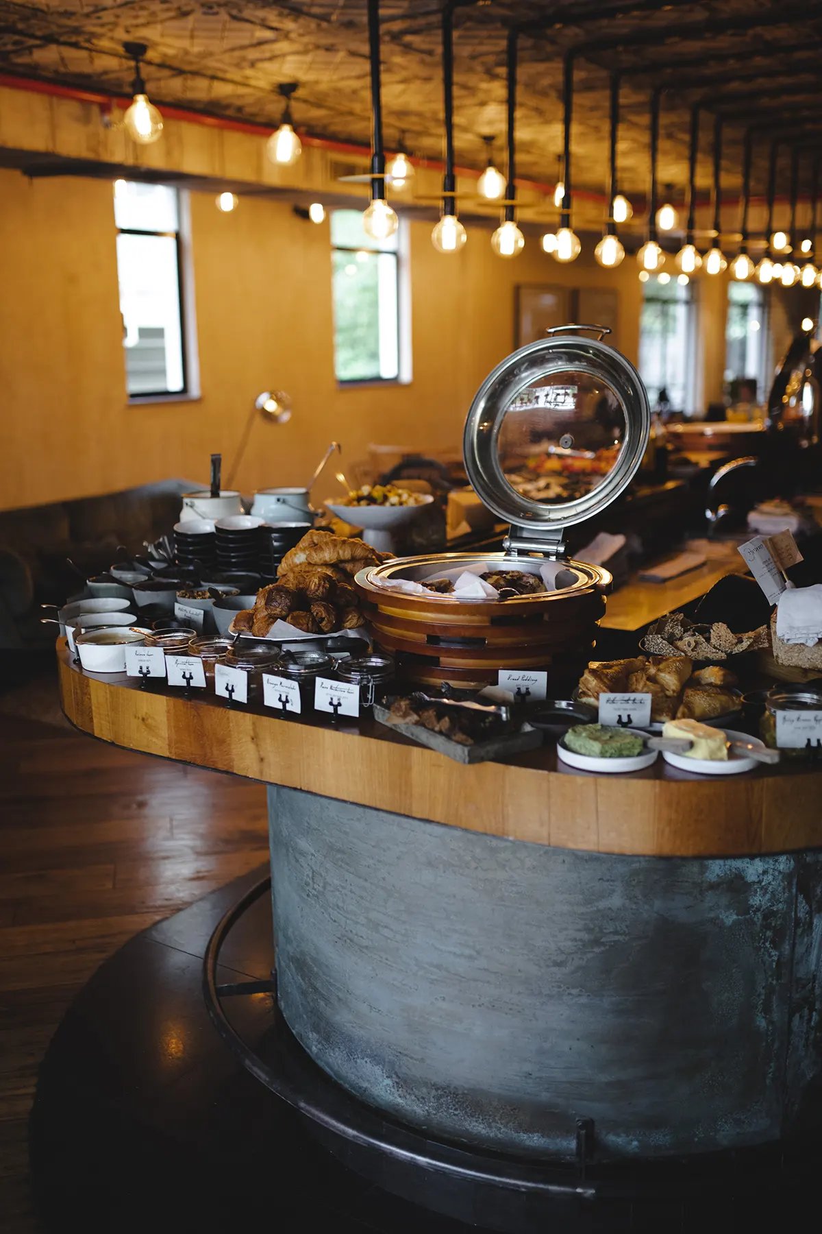 The Vera Hotel, at the table