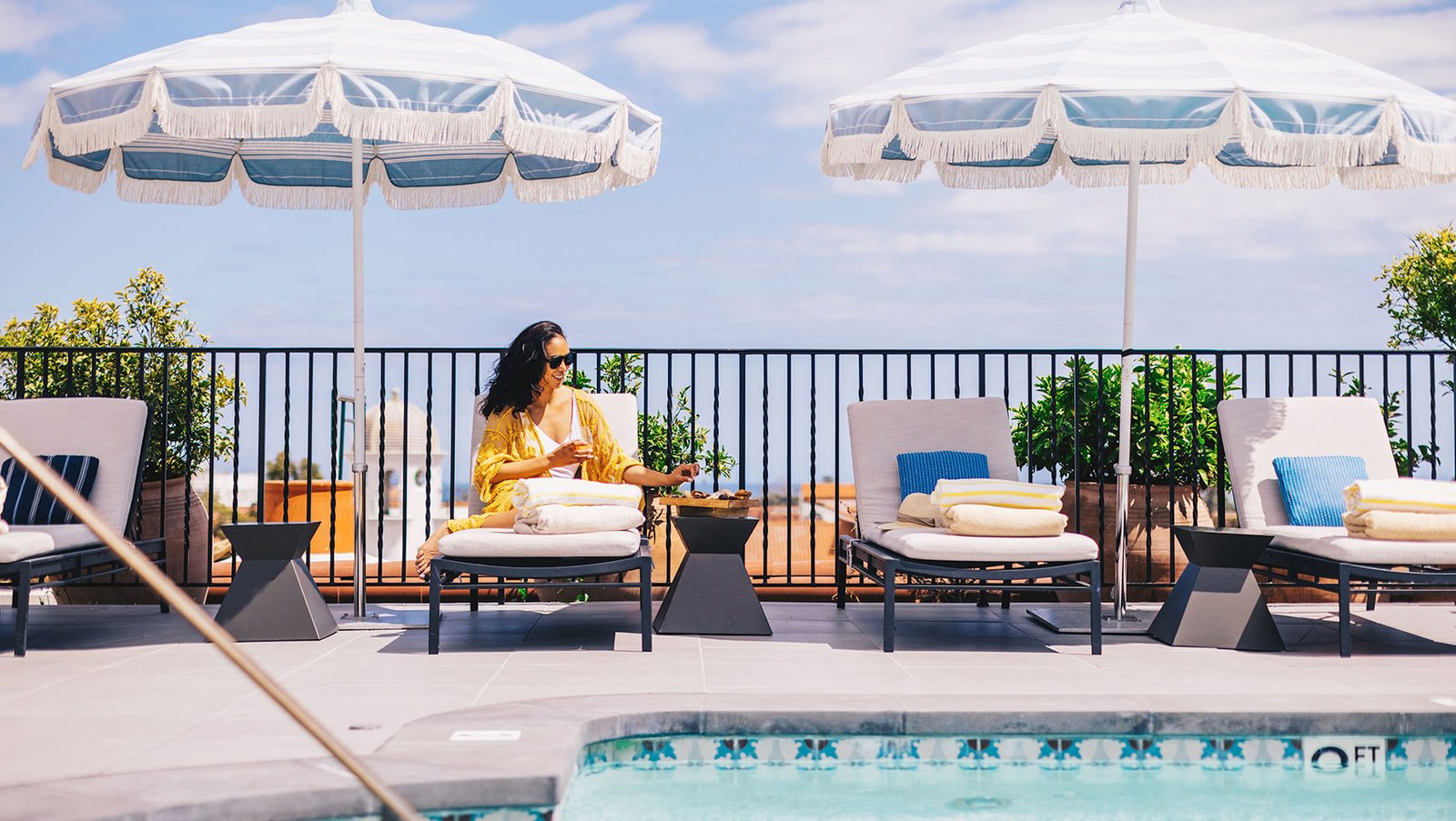 Kimpton Canary Santa Barbara, the pool