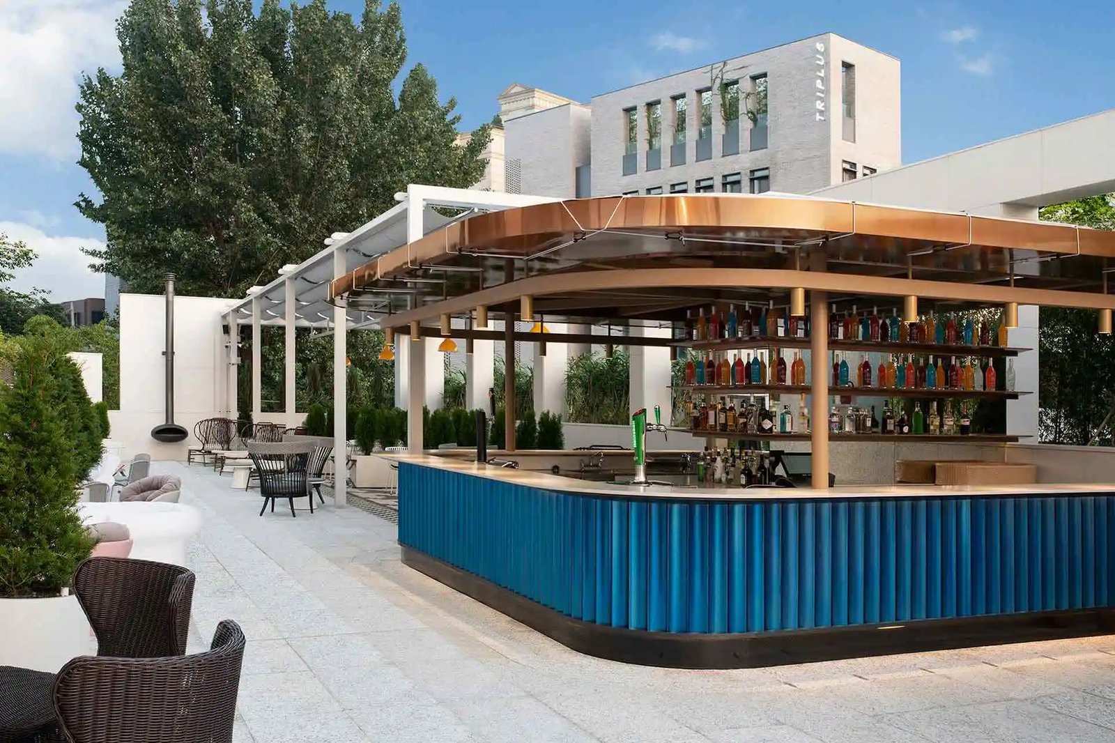 Mondrian Itaewon, at the table