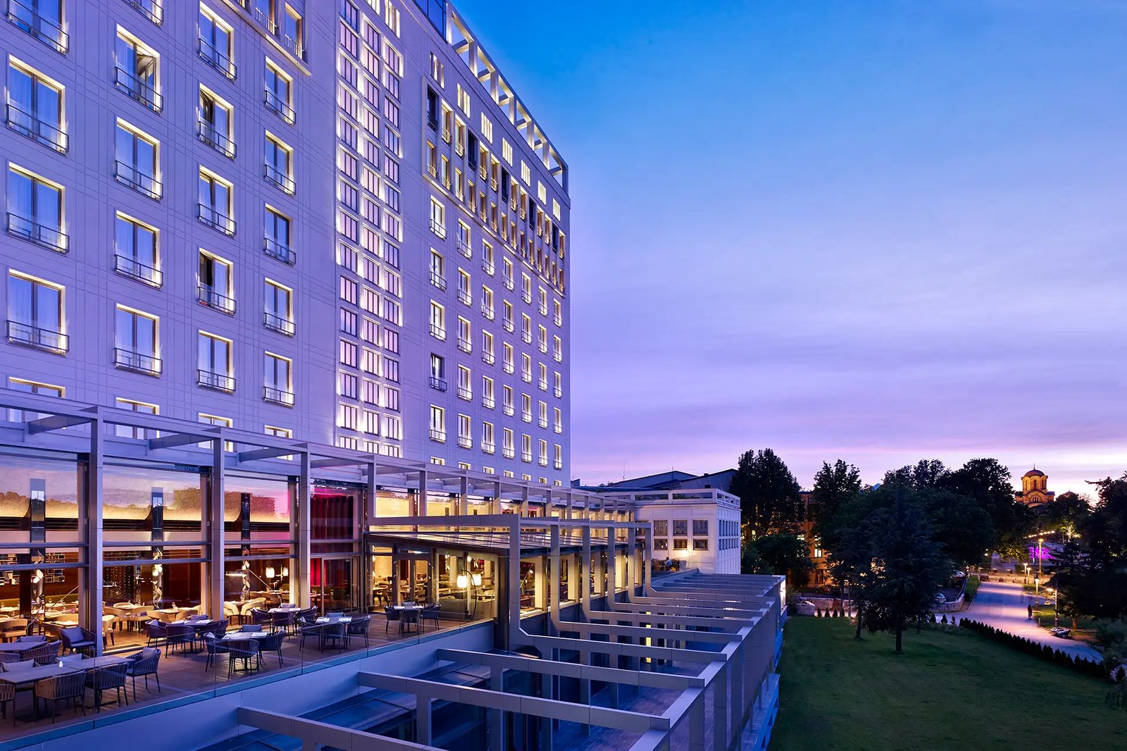 Metropol Palace Hotel Belgrade, how it began