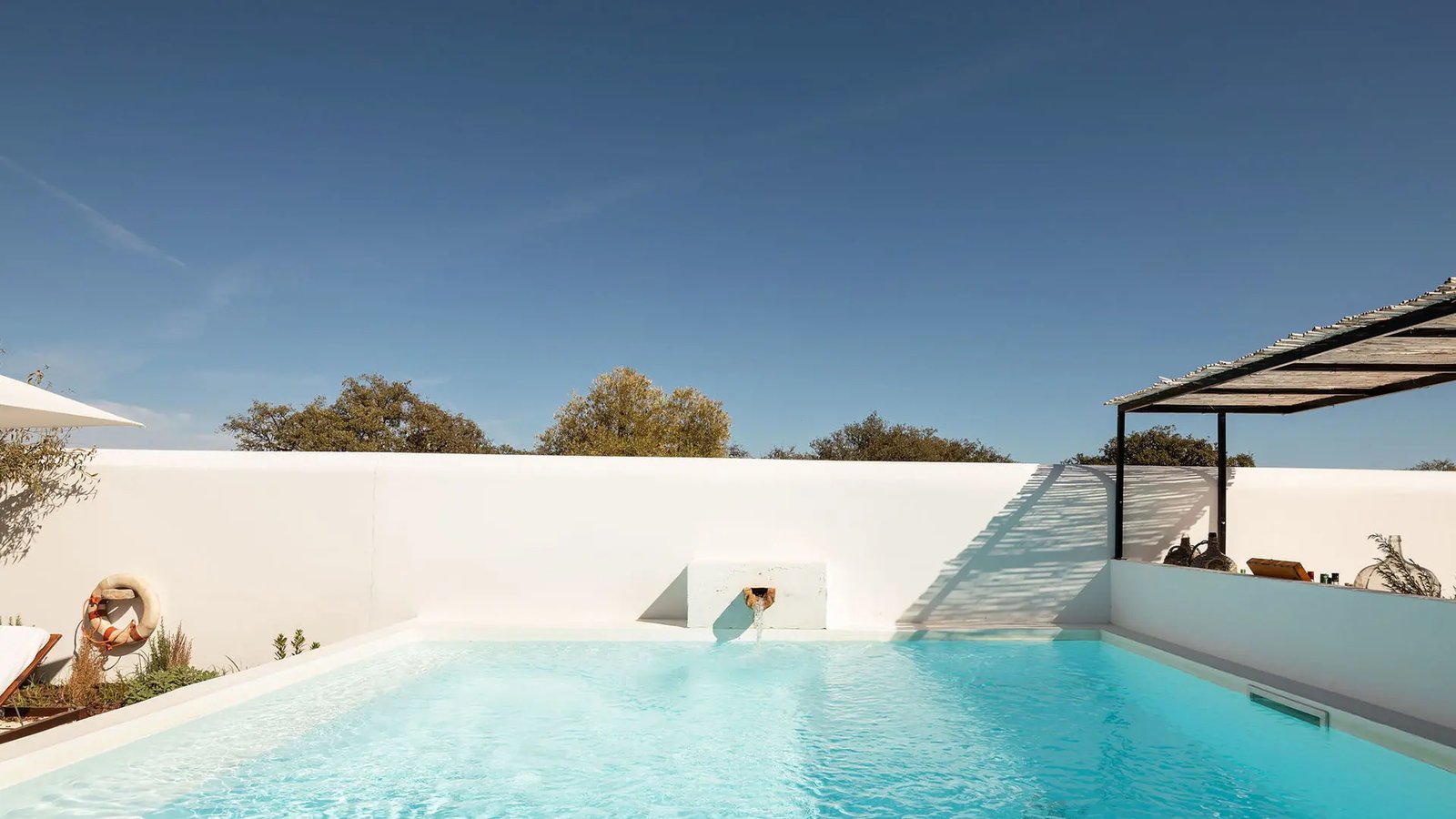 Hospedaria da Pensão Agrícola, the pool