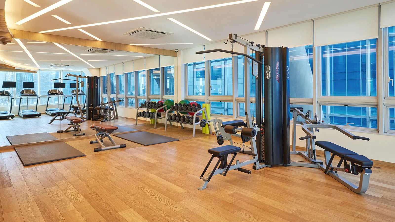 Lotte City Hotel Myeongdong, the gym