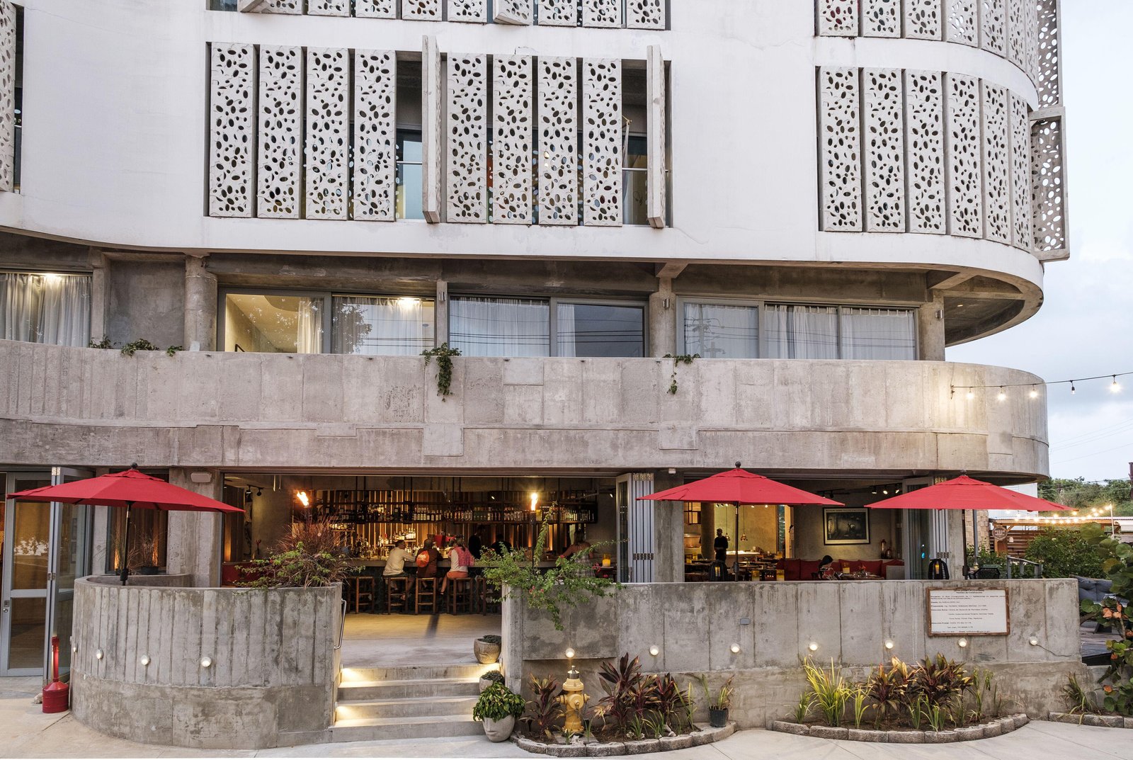 El Blok Hotel, placita
