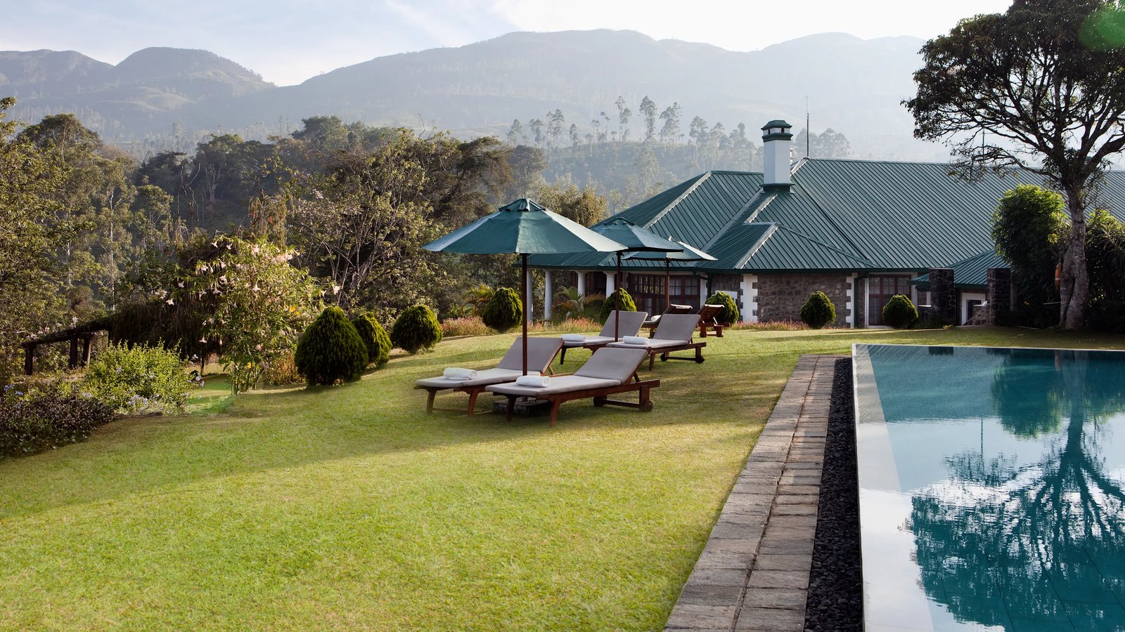Ceylon Tea Trails - Tientsin Bungalow, the pool
