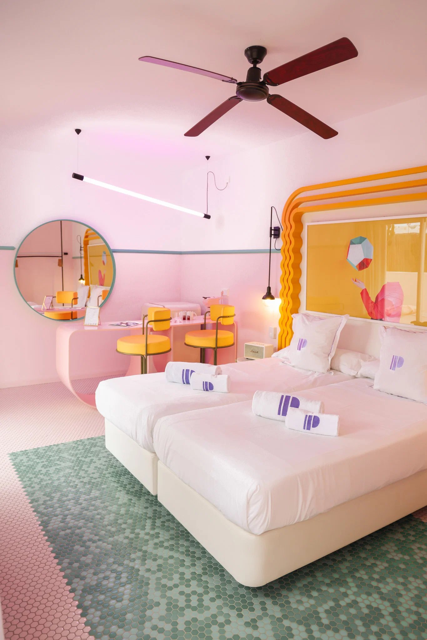 Paradiso Ibiza Art Hotel, rooms