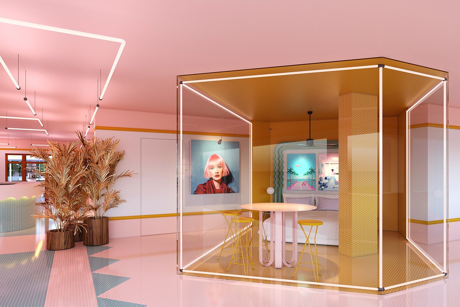 Paradiso Ibiza Art Hotel, vibe