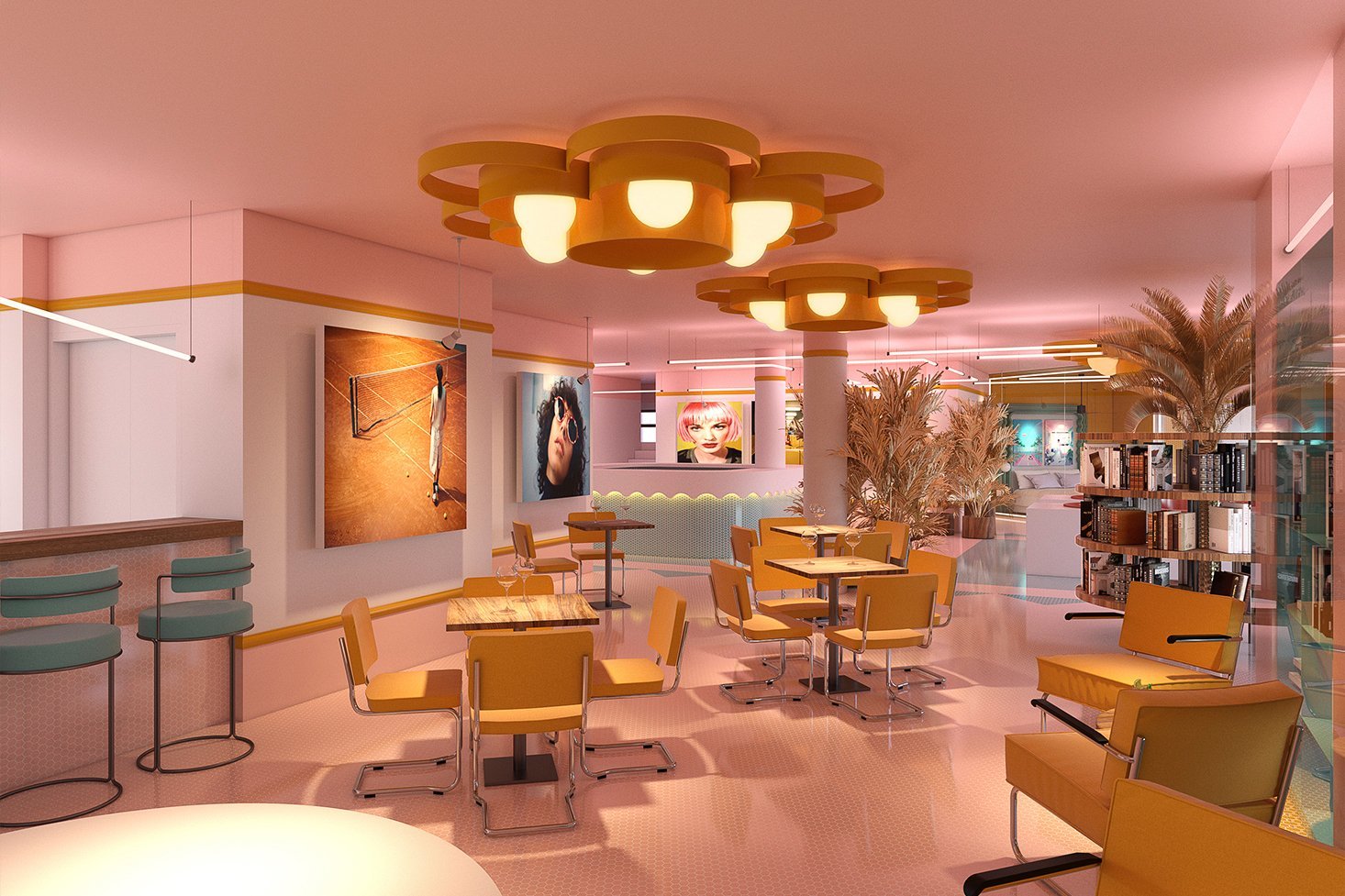 Paradiso Ibiza Art Hotel, eat & drink
