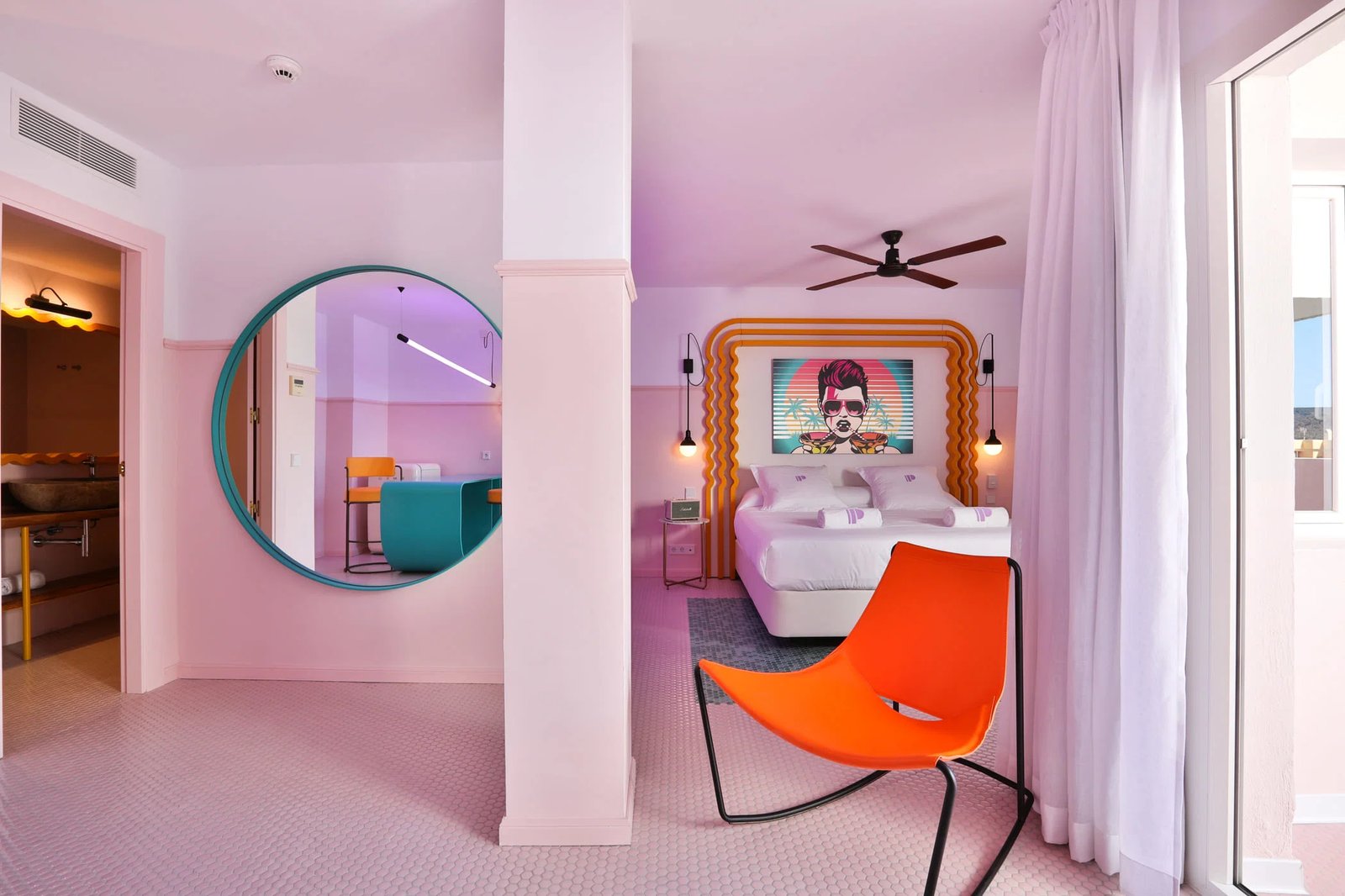 Paradiso Ibiza Art Hotel, rooms