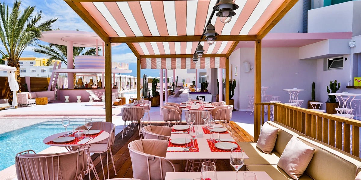 Paradiso Ibiza Art Hotel, eat & drink
