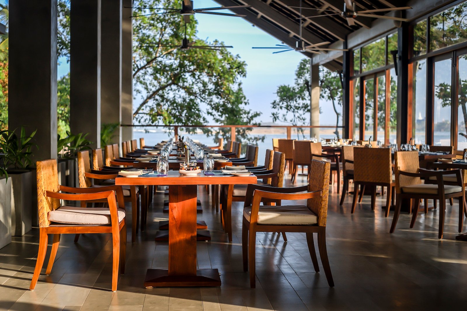 Anantara Kalutara Resort, at the table